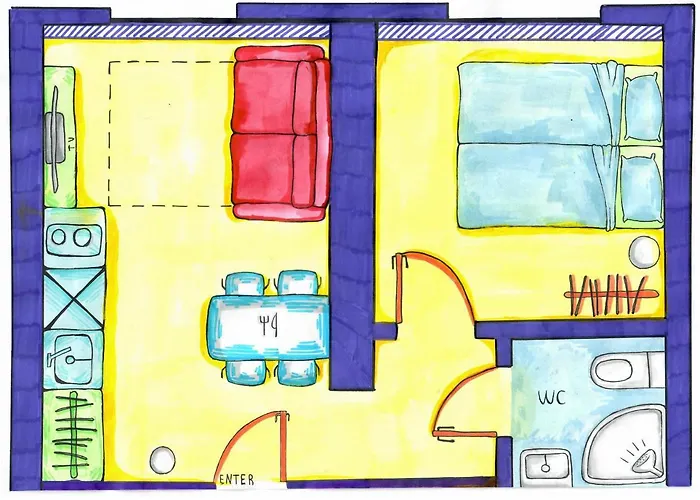 Dandelion Stabu Apartment *